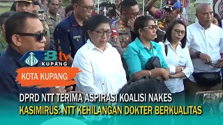 Four NTT Regional House of Representatives Members Receive Aspirations from the Health Workers Co...