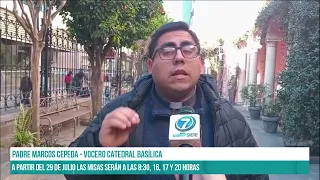 SALTA - Desde mañana las instituciones educativas visitaran la catedral #canal7salta