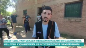 SALTA - Con la entrega de herramientas fortalecen proyectos productivos en comunidades originarias