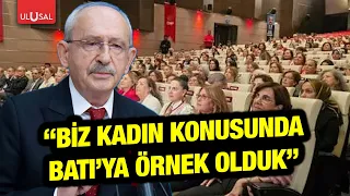 CHP Chairman Kılıçdaroğlu spoke at the "The Republic is a Women's Revolution" panel