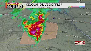 Severe storm traveled hundreds of miles