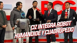 CIZ INTEGRATES HUMANOID AND QUADRUPED ROBOT