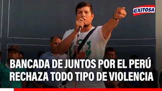 🔴🔵 JP rejected all violence and will evaluate measures following the arrest of Deputy Julián Pérez