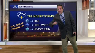 Will the weather slow down for the holiday weekend?