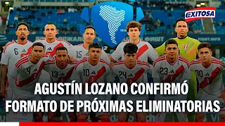 🔴🔵 Agustín Lozano confirmed that Conmebol Qualifiers will be played with all 10 national teams