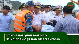 EVENING NEWS 9/3: Naval Region 4 safely transfers 32 rescued fishermen back to shore | QPVN