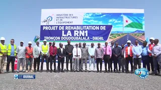Ouverture officielle du tronçon Doudoubalala–Galblalou de la Route Nationale nᵒ 1