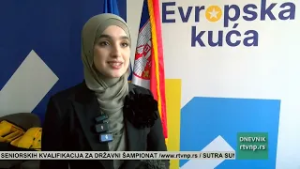 Pobednica Evropske škole debate Sumeja Hajrović gost Evropske kuće