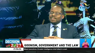 Government, goonism and the Law