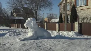 Снежный скульптор. Фантазии и творчество Дмитрия Ребковца