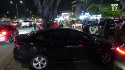 Operation against illegally parked vehicles and unauthorized parking attendants in Sauces 6