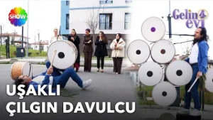 Uşaklı Çılgın Davulcu'dan olağanüstü karşılama | Gelin Evi 1662. Bölüm