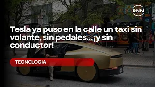 Tesla has released a taxi with no steering wheel, no pedals… and no driver!