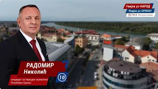 РАДОМИР НИКОЛИЋ – Кандидат за Народну скупштину Републике Српске