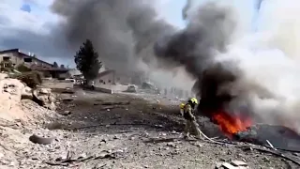 I soccorsi dopo l'ATTACCO MISSILISTICO IRANIANO su Beit Shemesh: colpita una zona residenziale