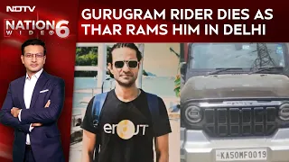Gurugram Accident | On His Way To Work, Gurugram Rider Dies As Thar Rams Him In Delhi