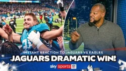 Cam Little wins it for Jacksonville Jaguars! | Ndamukong Suh reacts to dramatic win against Eagles