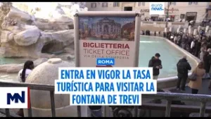 Entra en vigor la tasa turística para visitar La Fontana de Trevi.