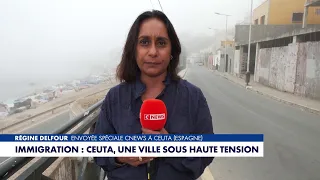 Régine Delfour in Ceuta: "The situation is catastrophic"