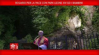 Rosario per la Pace con i Bambini, 1 ottobre 2026 - Papa Leone XIV