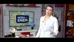 This edition of Hora do Enem features teachers Anelise Bruch and Isaac Soares with valuable tips