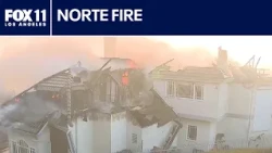 Norte Fire: 6 homes damaged, destroyed in fire