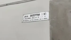 Inaugurata un'aula in memoria di Giusy Conti