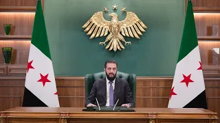 President Ahmad al-Sharaa congratulates the Syrian people on the official removal of Syria from t...