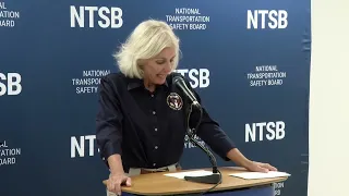 NTSB press conference 9/8 - Miami International Airport runway overrun; 21-Air 767