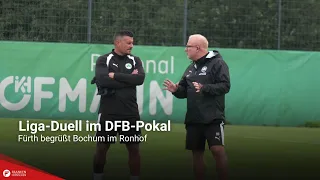 League duel in the DFB-Pokal: Fürth hosts Bochum at the Ronhof