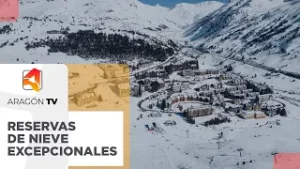 Reservas de nieve en niveles excepcionales en el Pirineo