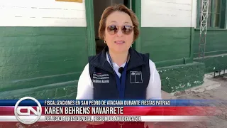 22 sep 2025 Fiscalizaciones en san Pedro de Atacama durante fiestas patrias