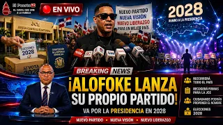 Alofoke launches his own party and sets his sights on the 2028 Presidency!