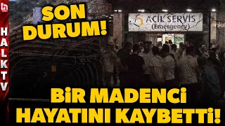 SICAK GÖRÜNTÜLER! Çayırhan maden kazası sonrası Beypazarı Devlet Hatanesi önünde son durum!