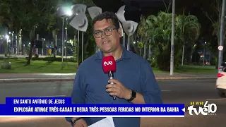 GAS EXPLOSION DESTROYS THREE HOUSES IN BAHIA | TVE NEWS 08/19/2026