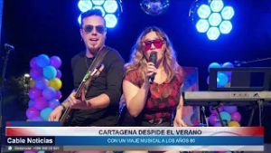 03 MAR 2026 Cartagena despidió el verano con un viaje musical a los años 80