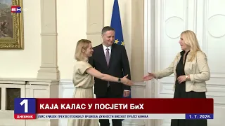 KAJA KALAS STIGLA U BIH: Sastanci s državnim vrhom i posjeta EUFOR-u
