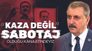 BBP Chairman Destici evaluates the current status of the Yazıcıoğlu investigation for TRT Haber