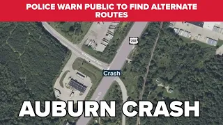 Serious crash closes Auburn intersection tonight