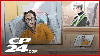 Man charged with shooting and killing Toronto cop appears in court from hospital