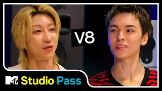 How SEVENTEEN's V8 Made Friend | MTV Studio Pass