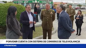 Porvenir inaugura sistema de cámaras de televigilancia y centro de monitoreo