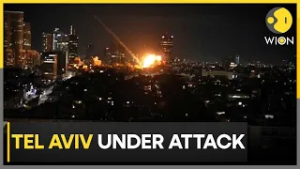 Iran Strikes Israel: Tel Aviv Explodes After Iran Missile Attack as Defence Systems Intercept | WION