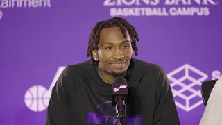 No. 2 Overall Pick Darryn Peterson FULL Utah Jazz Introductory Press Conference