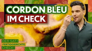 Cordon Bleu Compared: Frozen Meal vs. Freshly Cooked! | Sat.1 Frozen Food Review