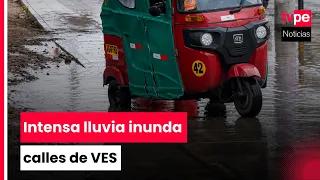 Alert in VES! Flooding leaves vehicles stranded