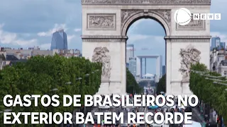 Brazilian spending abroad hits record high in 2026