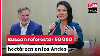 Presidenta anuncia relanzamiento de programa Sierra Verde con inversión de 300 millones de dólares