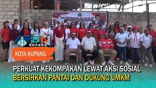 Kupang City PKB Branch Strengthens Unity Through Beach Cleanup Drive
