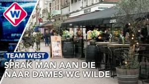 Man met gebroken glas in gezicht gestoken | Team West